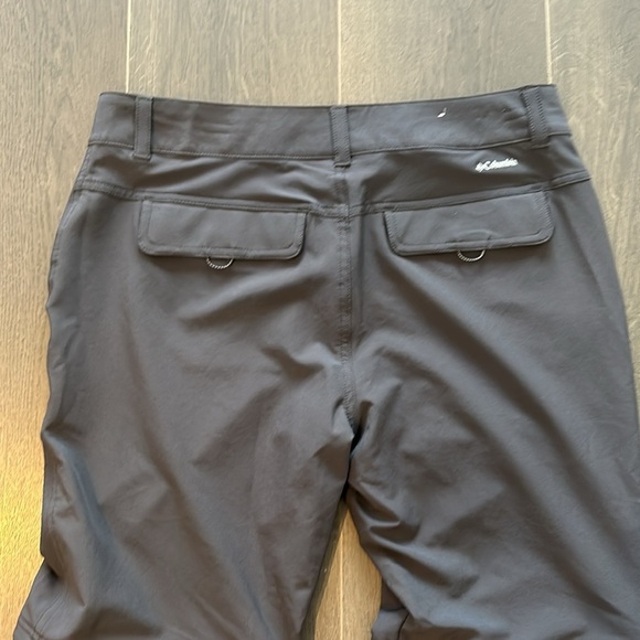 Columbia Convertible Dark Grey Pants Women’s Size 10 - Picture 9 of 16